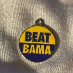 Beat Bama LSU pinup spirit pendant